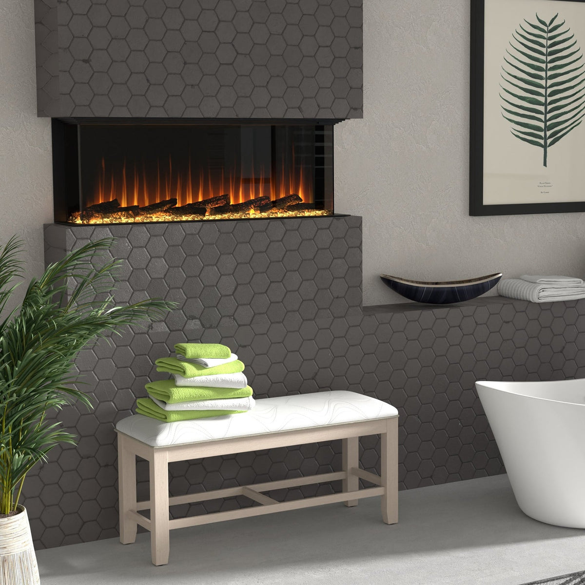 Dimplex Ignite Ultra 50" Built-In Electric Fire - Black - ULT50-EU | Lally's Electrical Dundalk - image 5