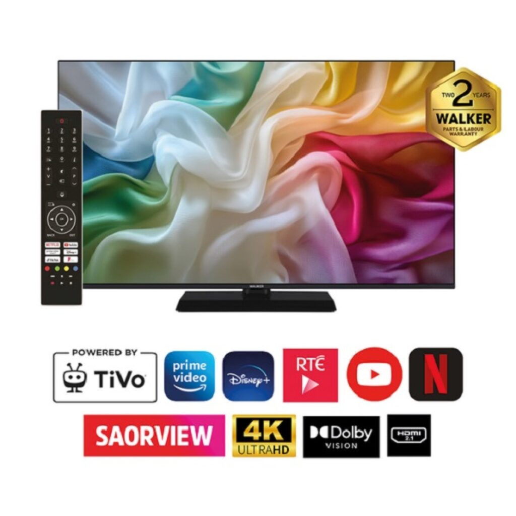 Walker 65 Inch 4K TiVo Smart TV | WP4K65251BRD