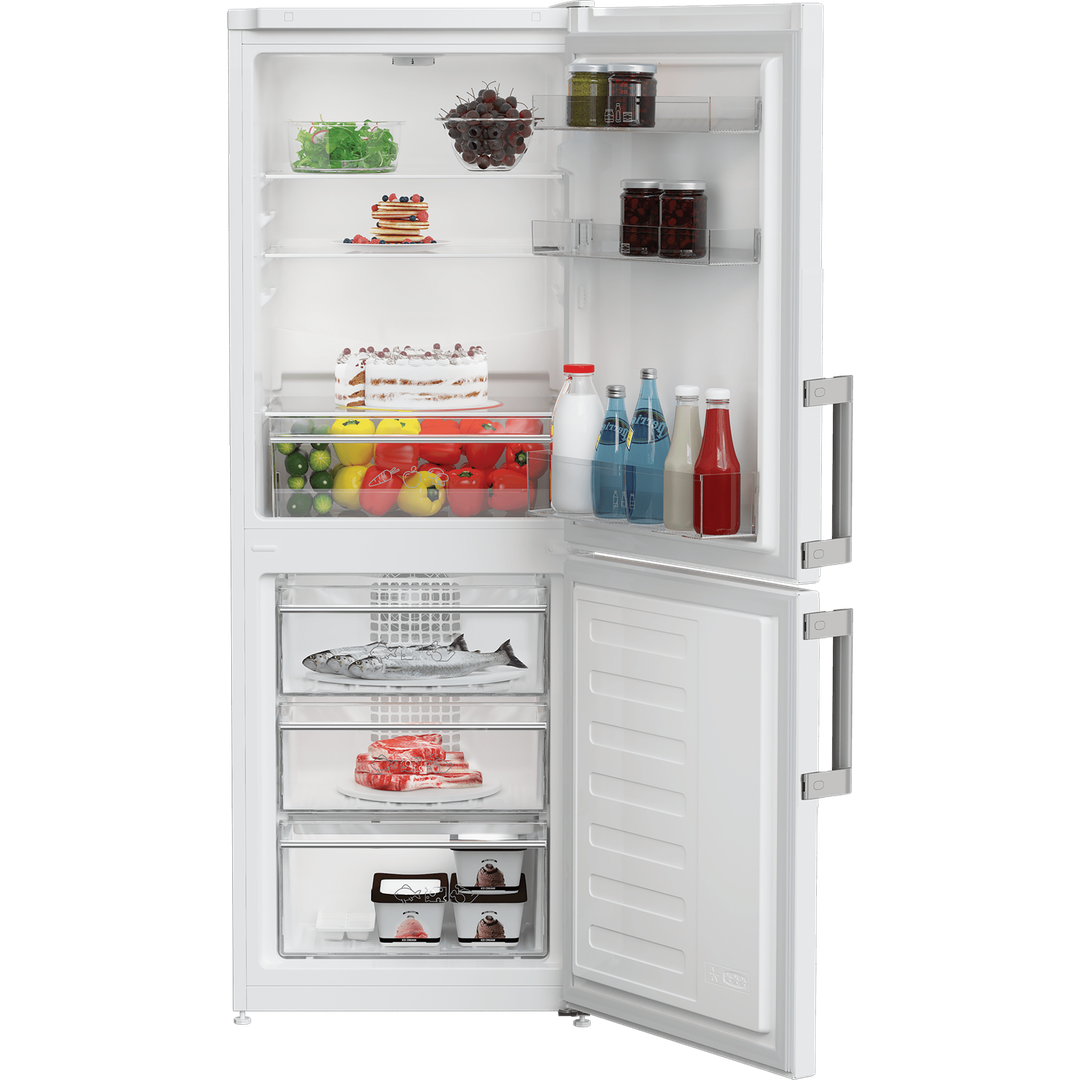 Blomberg KGM4524 54cm Frost-Free Fridge Freezer White view 3