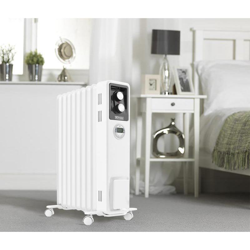 Dimplex ECR15 1.5kW Oil-Free Radiator White view 6