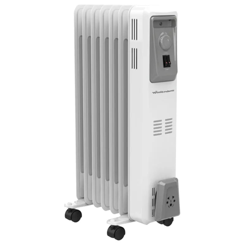 Winterwarm 2kW Oil-Filled Radiator - White - WWN20 | Lally's Electrical Dundalk