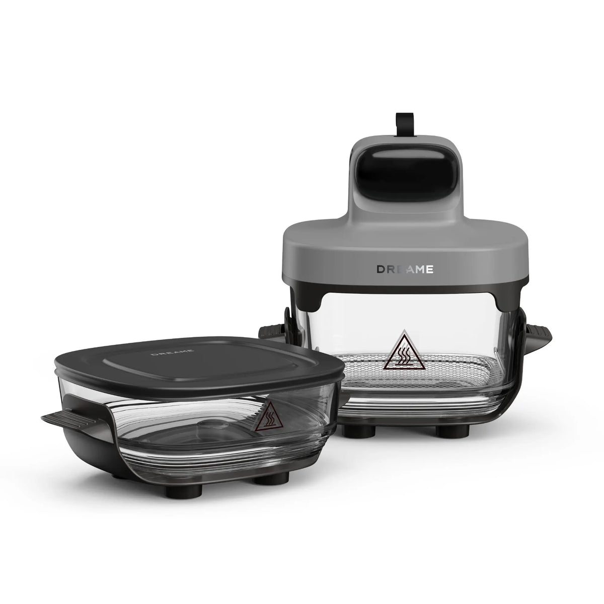 Dreame Tasti 5-in-1 Glass Air Fryer Grey - PT60_GREY | Lally's Electrical Dundalk - image 2