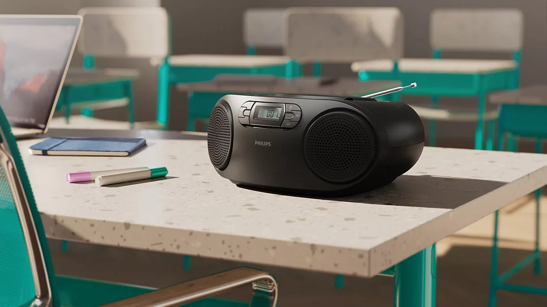 Philips CD Radio Bluetooth Portable Black - TAZ2000B/10 | Lally's Electrical Dundalk - image 2