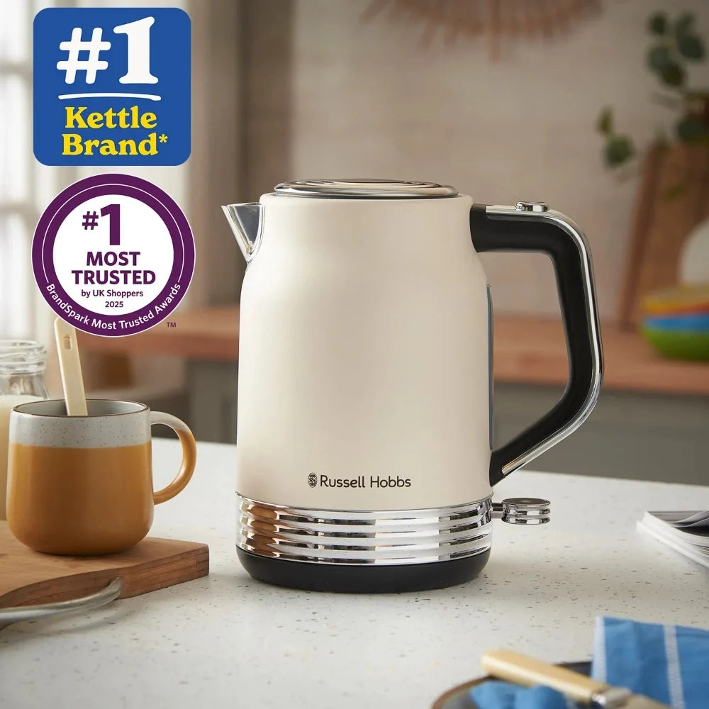 Russell Hobbs Hanley 1.7 Litre Kettle - Jasmine - 28640 | Lally's Electrical Dundalk - image 3