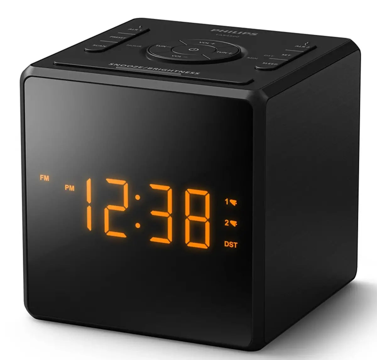Philips TAR4500/10 Cube FM Alarm Clock Radio view 2
