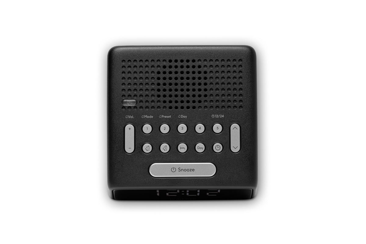 Roberts Ortus FM Alarm Clock Radio Black | ORTUSFMBK view 3
