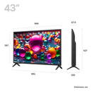 LG 43" 4K UHD Smart LED TV | 43UA75006LA.AEK LG TV Lallys Electrical Ireland