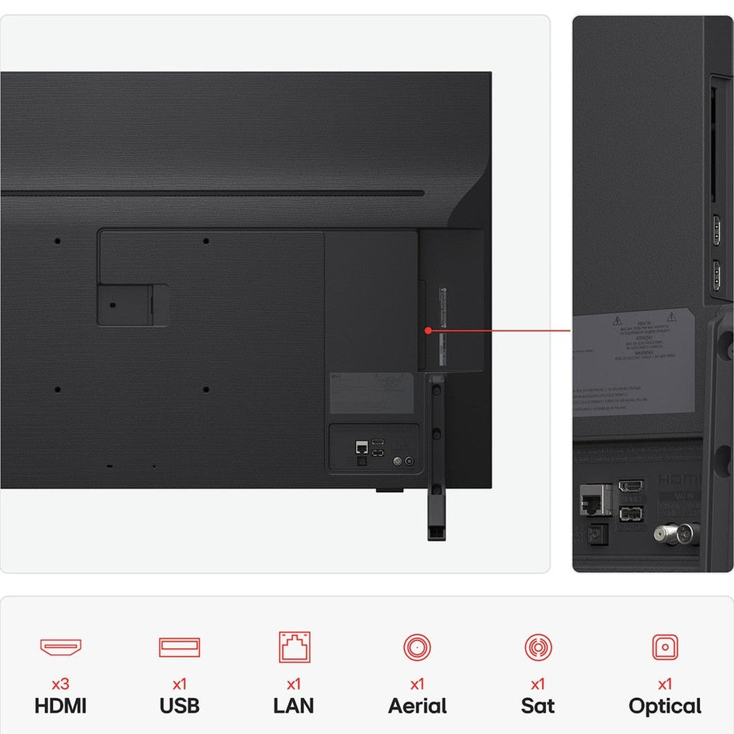 LG QNED82 43" 4K HDR QNED Smart TV | 43QNED82A6B.AEK LG TV Lallys Electrical Ireland