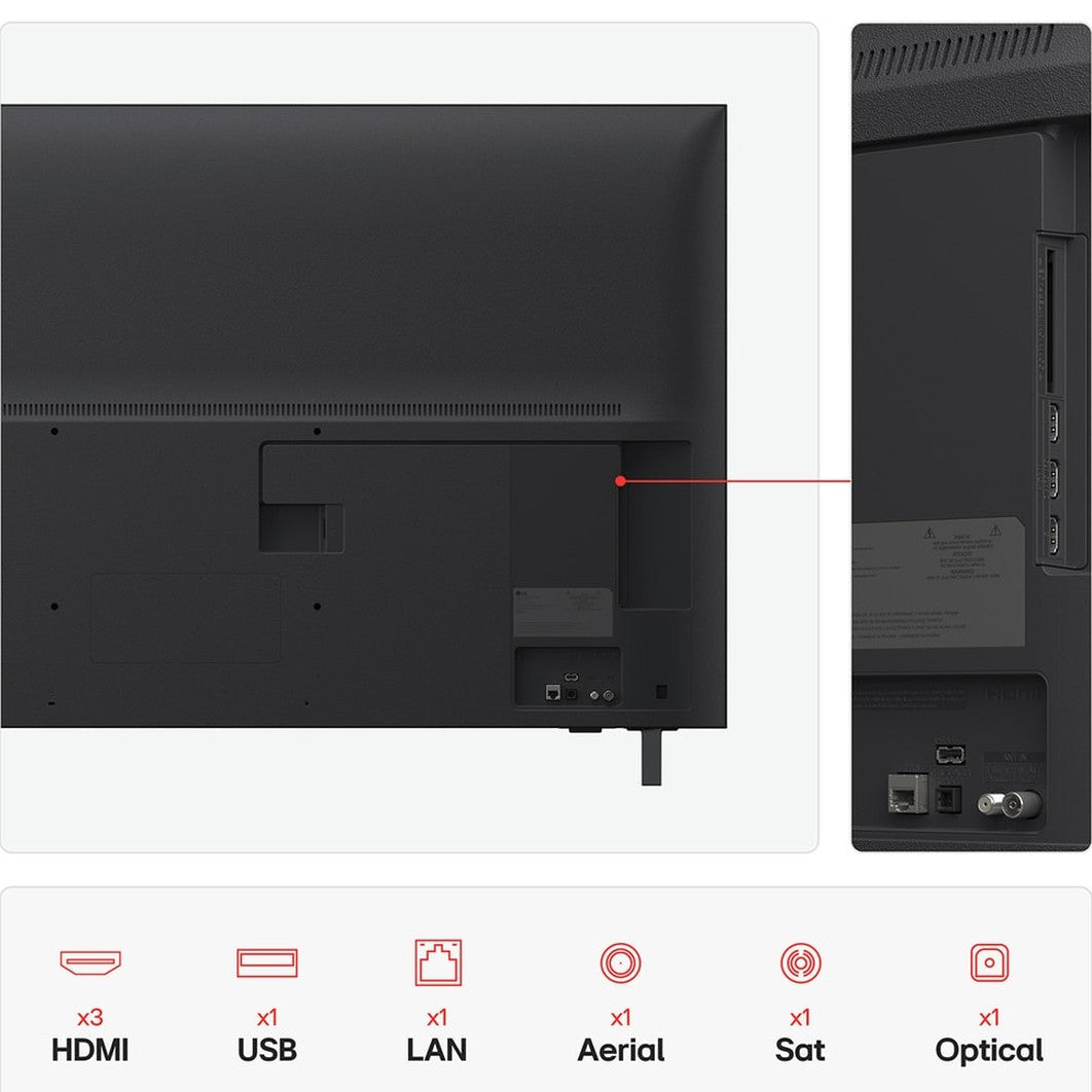 LG UA75 55" 4K UHD LED Smart TV | 55UA75006LA.AEK LG TV Lallys Electrical Ireland