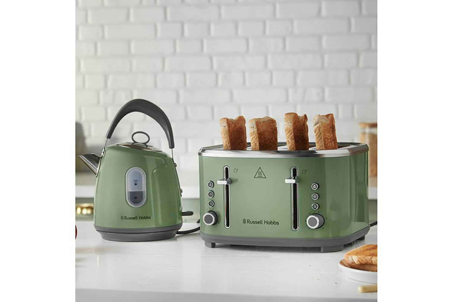 Russell Hobbs Stylevia 28134 Sage / Traditional Kettle — 1.5 L, 3,000 W