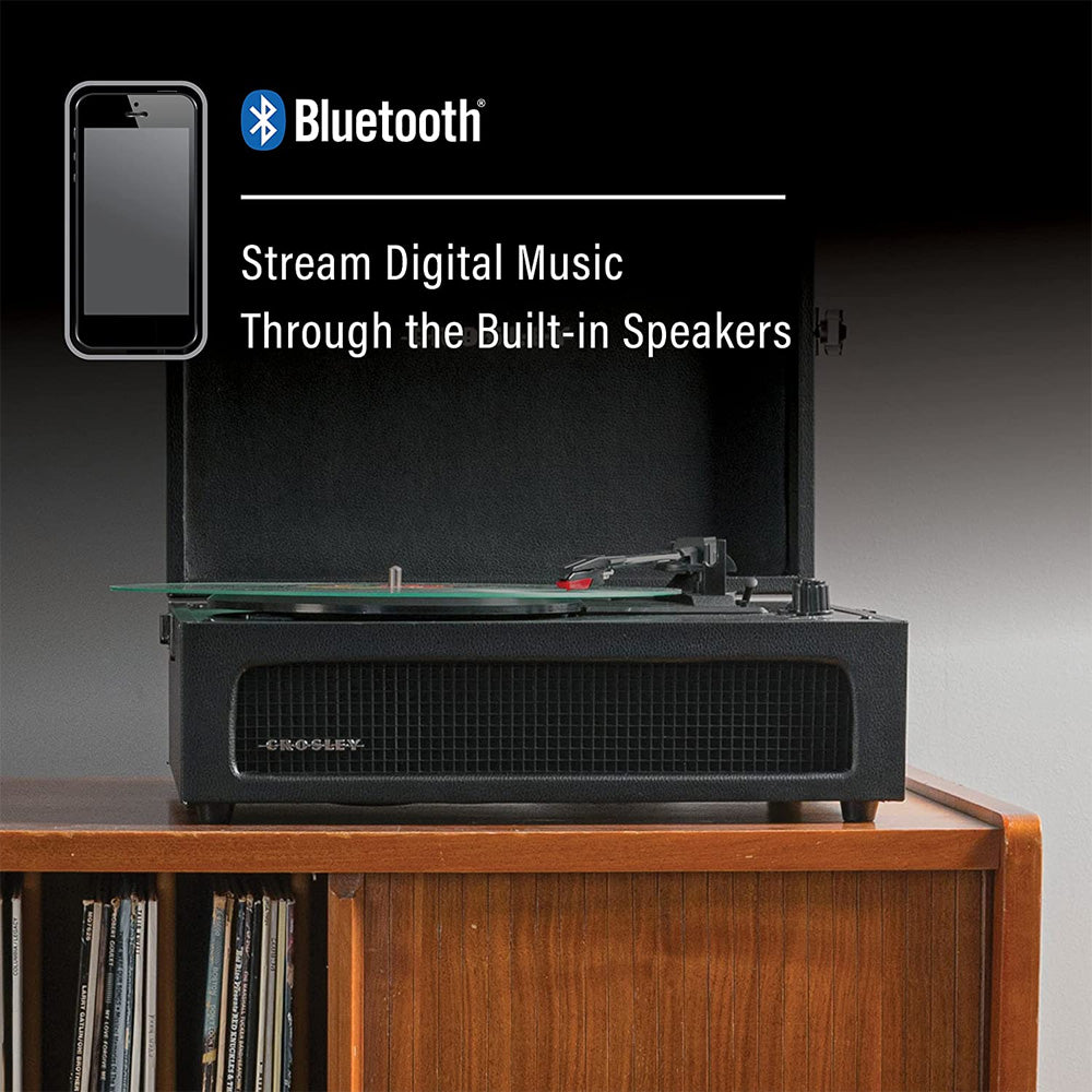 Crosley Voyager Bluetooth Record Player Black | CR8017B-BK view 5