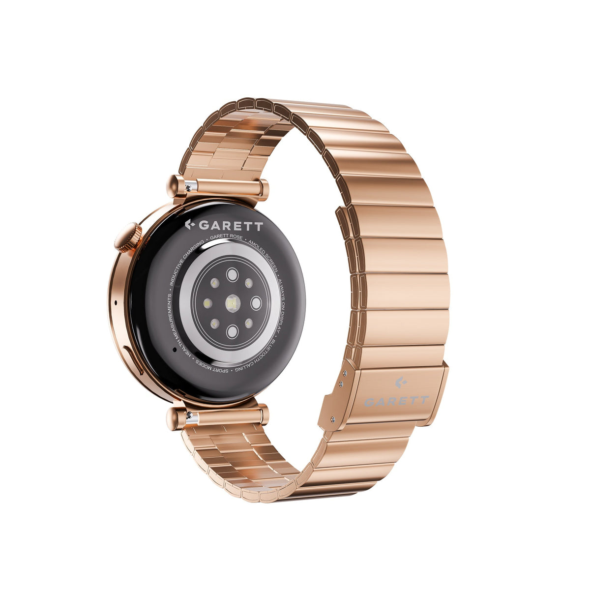 Garett Rose Smartwatch - Gold Steel - ROSE GOLD STEEL | Lally's Electrical Dundalk - image 5