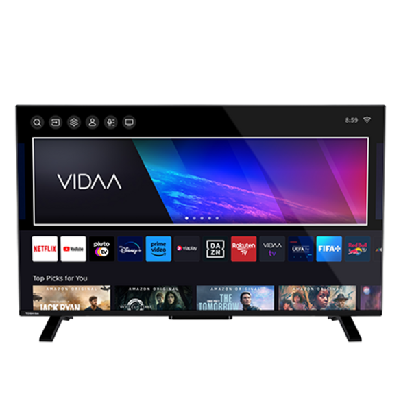 Toshiba 43 Inch QLED 4K Smart TV | 43QV3F63DB