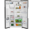 Beko ASP352VPX 571 L American-Style Fridge Freezer (Brushed Steel)