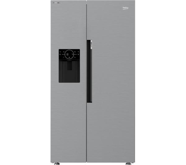 Beko ASP352VPX 571 L American-Style Fridge Freezer (Brushed Steel)