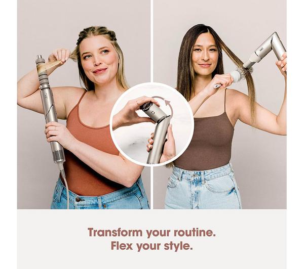 Shark FlexStyle 4-in-1 Air Styler & Hair Dryer – Stone | HD436SLUK