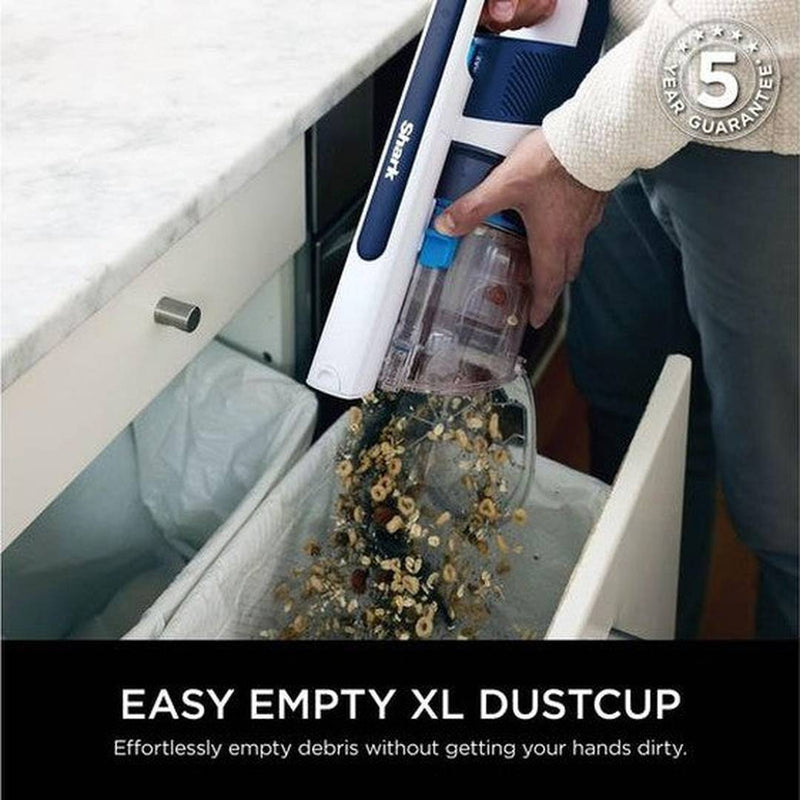 Shark PowerPro Cordless Stick Vacuum - Navy Metallic | IZ380UK Shark Vacuum Cleaner Lallys Electrical Ireland