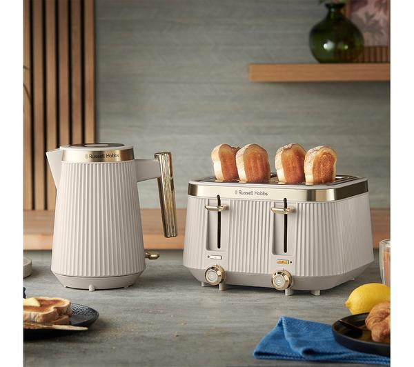 Russell Hobbs 26771 4-Slice Toaster (Stone)