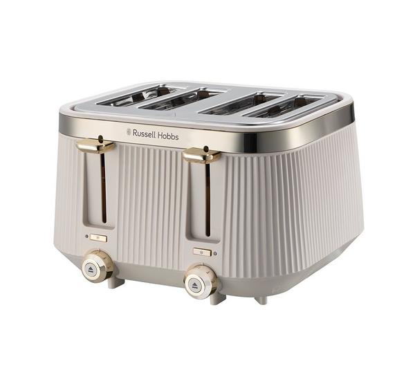 Russell Hobbs 26771 4-Slice Toaster (Stone)