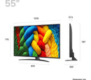 LG Nano81 55" 4K UHD NanoCell Smart TV | 55NANO81A6A.AEK LG TV Lallys Electrical Ireland