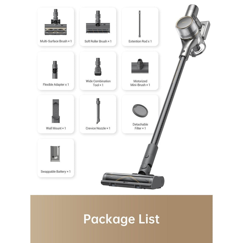 Dreame R20 Cordless Stick Vacuum with LED Dust Detection | VTV97A Dreame Vacuum Cleaner Lallys Electrical Ireland