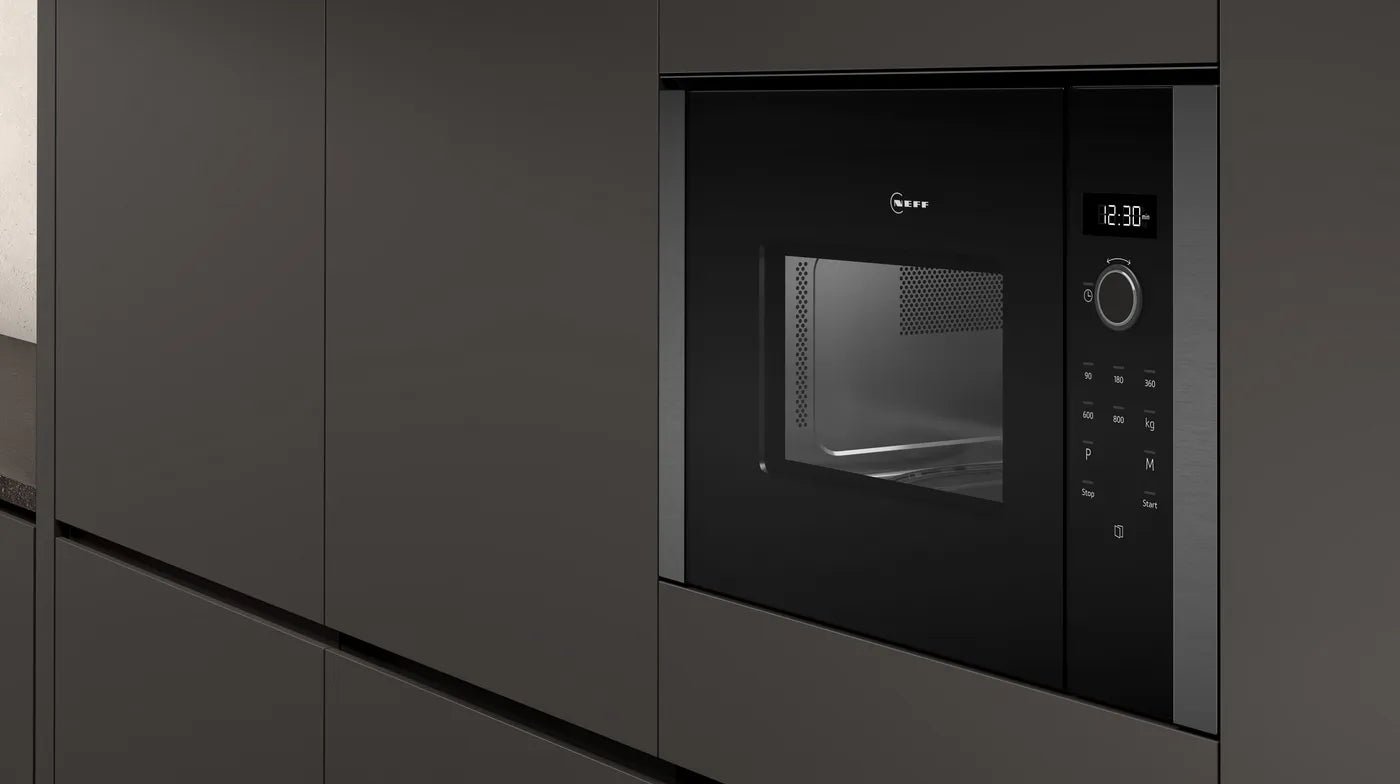 Neff HLAWD23G0B Built-in 20 L Microwave (Graphite-Grey)