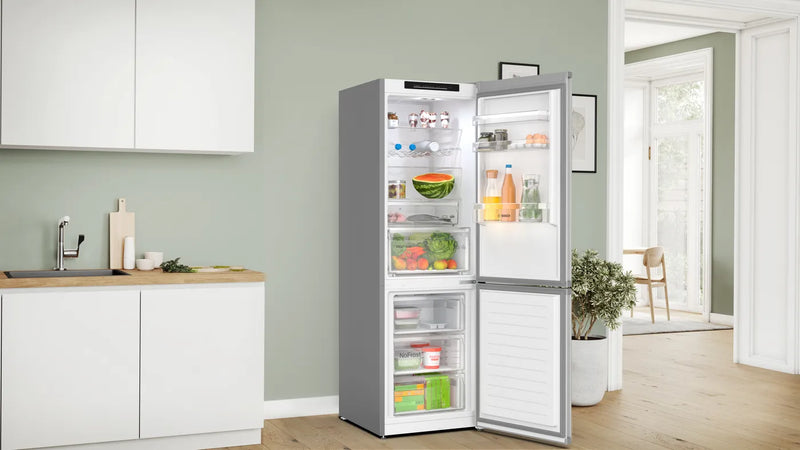 Bosch KGN362IDFG Series 4 60 cm Freestanding Fridge-Freezer (60/40, No Frost)