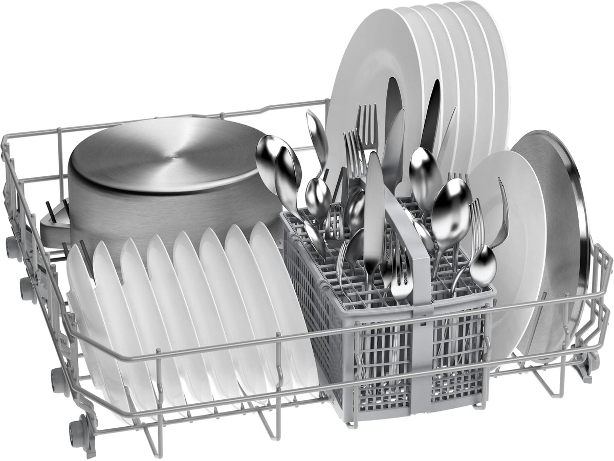 Bosch Series 4, 13 Place Fully Integrated Dishwasher with Vario Hinge - SMH4HTX11G Lally's Electrical Dundalk