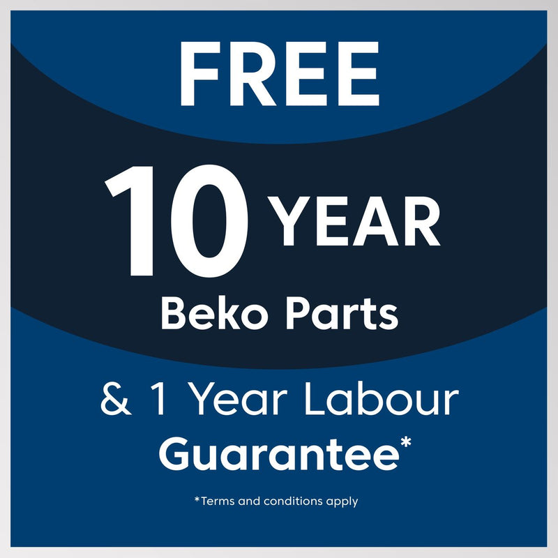 Beko DVS04X20W Slimline Dishwasher – White (10 Place Settings)