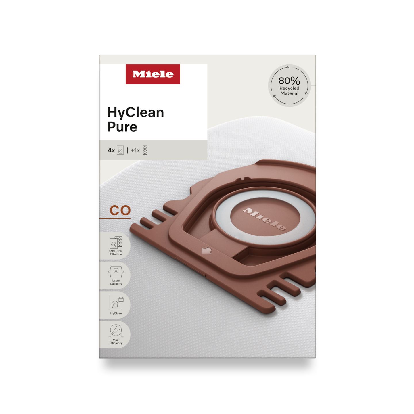Miele HyClean Pure CO vacuum cleaner bag | 12557080 Miele Vacuum Accessories Lallys Electrical Ireland