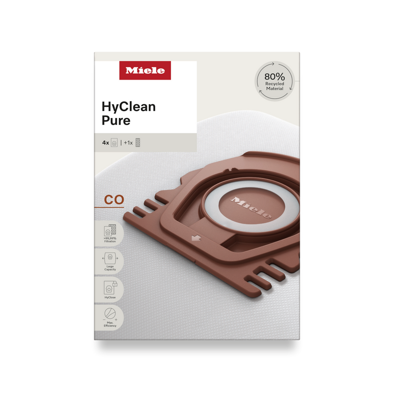 Miele HyClean Pure CO vacuum cleaner bag | 12557080 Miele Vacuum Accessories Lallys Electrical Ireland