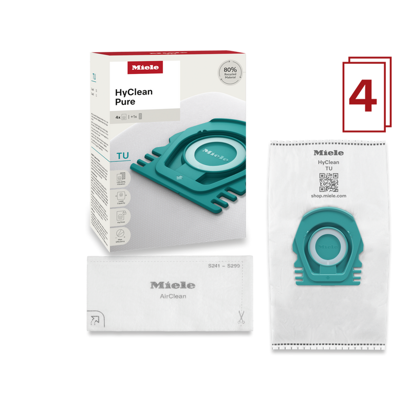 Miele HyClean Pure TU vacuum cleaner bag | 12557060 Miele Vacuum Accessories Lallys Electrical Ireland