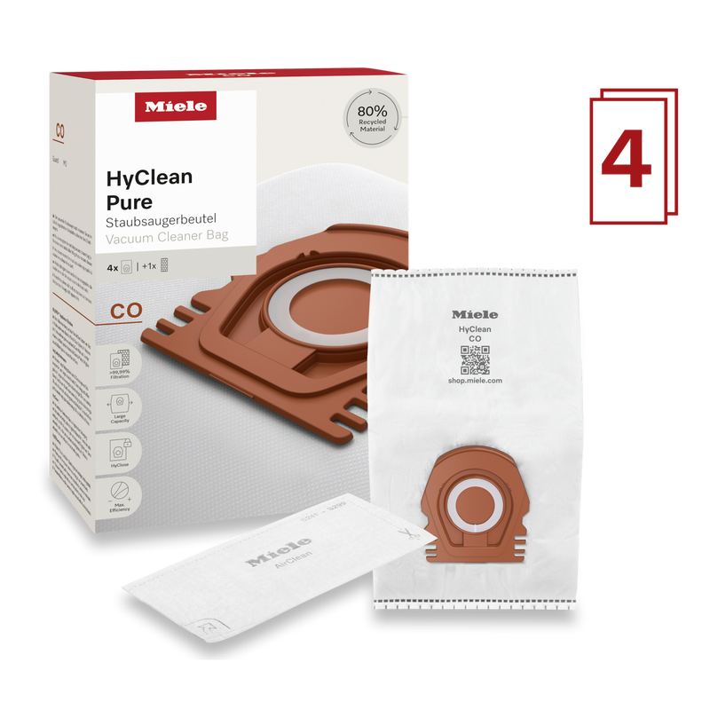 Miele HyClean Pure CO vacuum cleaner bag | 12557080 Miele Vacuum Accessories Lallys Electrical Ireland