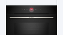 Bosch Series 8 60cm 45 litre built in single oven with microwave function | CMG7241B1B
