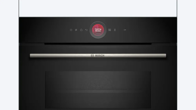 Bosch Series 8 60cm 45 litre built in single oven with microwave function | CMG7241B1B