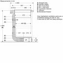 NEFF Z861KR1 Recirculation Kit for Vented Hobs (60 cm Depth)