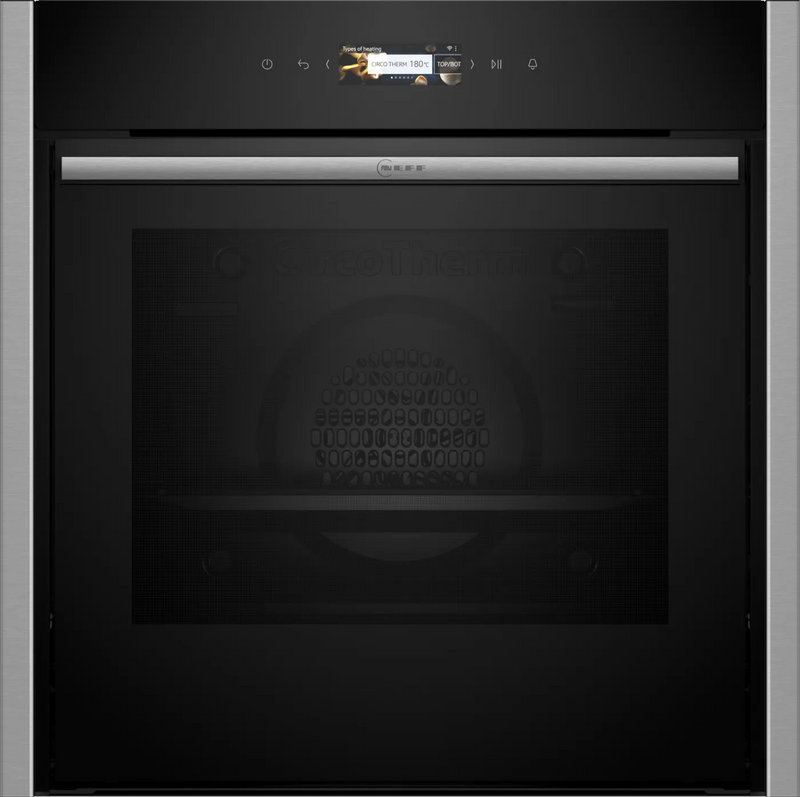NEFF B54CR71N0B N70 Built-In Single Oven 60 × 60 cm (71 L, Stainless Steel)