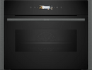 NEFF C24MR21G0B Built-in Compact Oven with Microwave Function (45 L, Graphite-Grey)