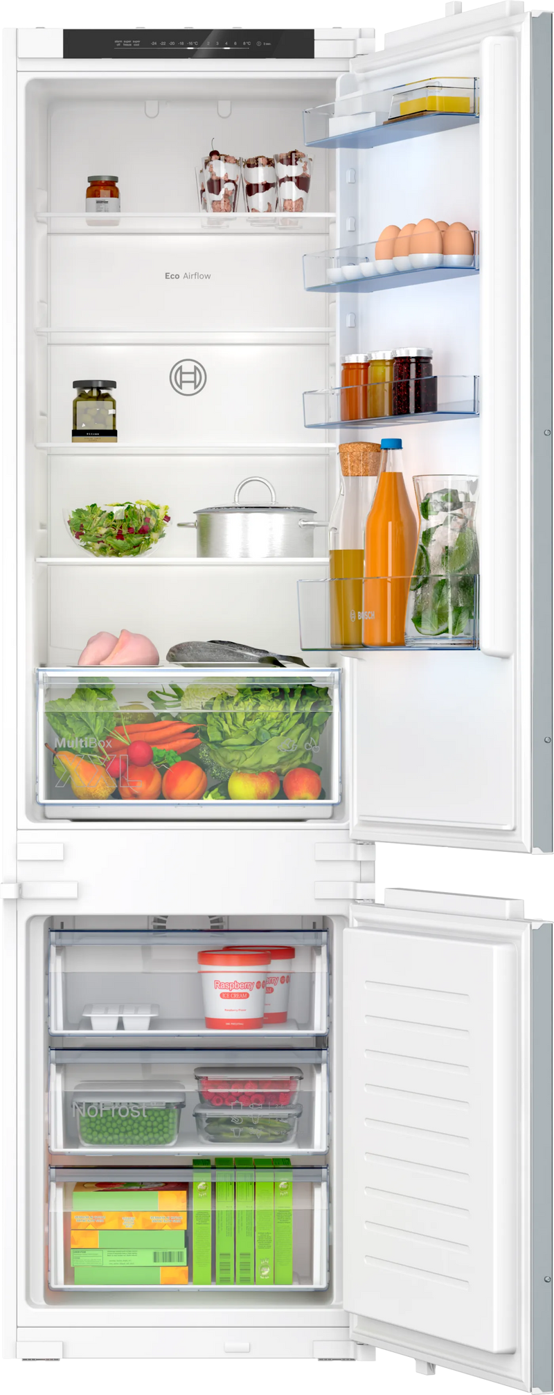 Bosch KIN96NSE0 193.5 cm Built-in Fridge-Freezer (215 L/75 L, No Frost)