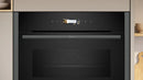 NEFF C24MR21G0B Built-in Compact Oven with Microwave Function (45 L, Graphite-Grey)