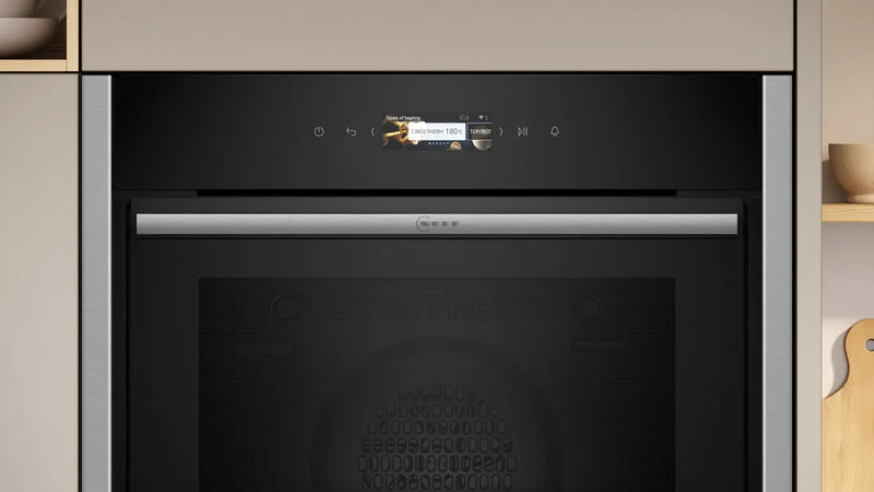 NEFF B54CR71N0B N70 Built-In Single Oven 60 × 60 cm (71 L, Stainless Steel)