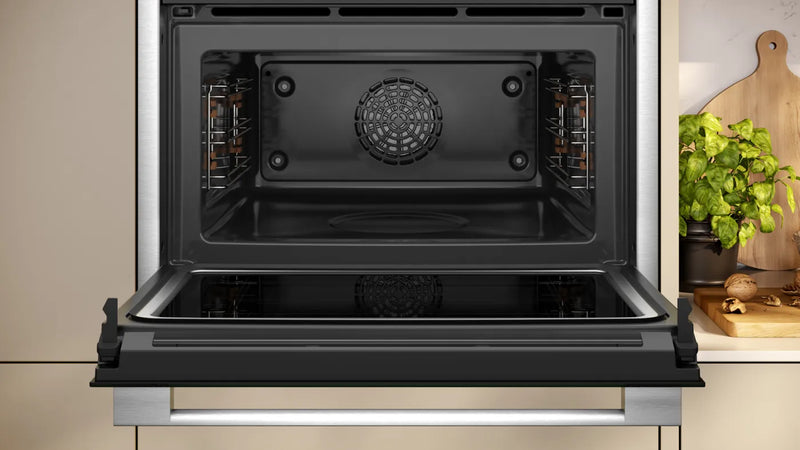 NEFF C24MR21N0B N 70 Built-in Compact Oven with Microwave Function (45 L, Stainless Steel)