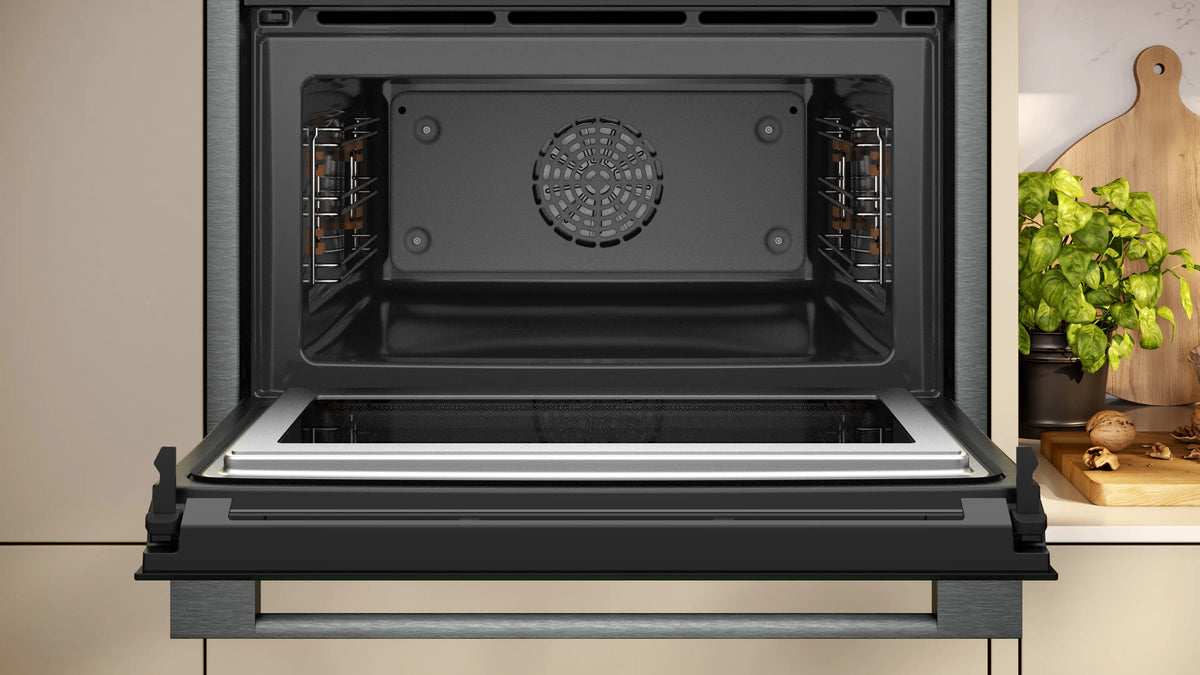 NEFF N90 Built-in Compact Oven with Microwave - Graphite-Grey - C24MS31G0B | Lally's Electrical Dundalk - image 3
