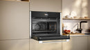 NEFF C24MR21N0B N 70 Built-in Compact Oven with Microwave Function (45 L, Stainless Steel)