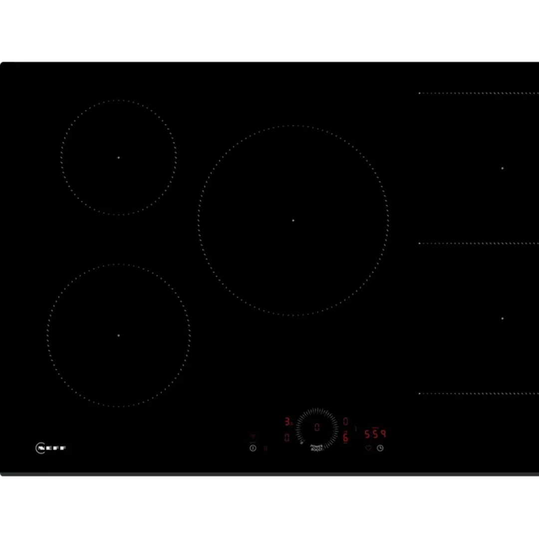 Neff N 70 Induction hob 80 cm Black | T58FHW1L0 NEFF Hob Lallys Electrical Ireland
