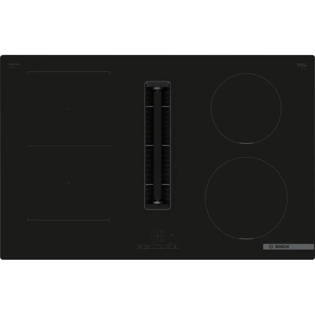 Bosch Series 4 Induction hob with integrated ventilation system 80 cm | PVS811B16E Bosch Hob Lallys Electrical Ireland