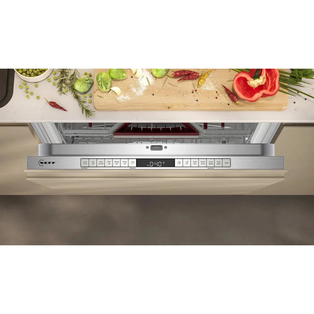Neff N 50 fully-integrated dishwasher 60 cm | S155ECX07G NEFF Dishwasher Lallys Electrical Ireland