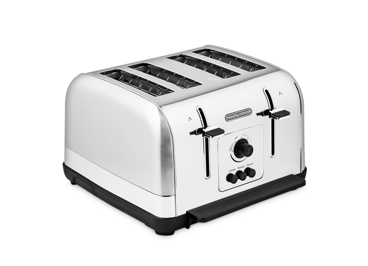 Morphy Richards Venture 4-Slice Toaster Stainless Steel | 240130 view 6