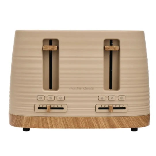 Morphy Richards Felspar Clay 4 Slice Toaster - Brown - 243100 | Lally's Electrical Dundalk