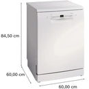 Bosch Series 2 free-standing dishwasher 60 cm White | SMS2HVW67G Bosch Dishwasher Lallys Electrical Ireland